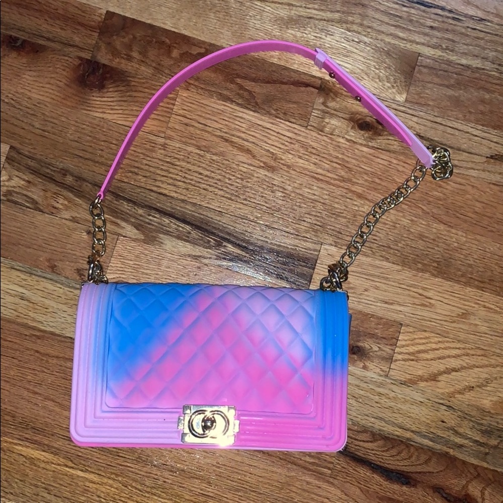 Colorful crossbody purse